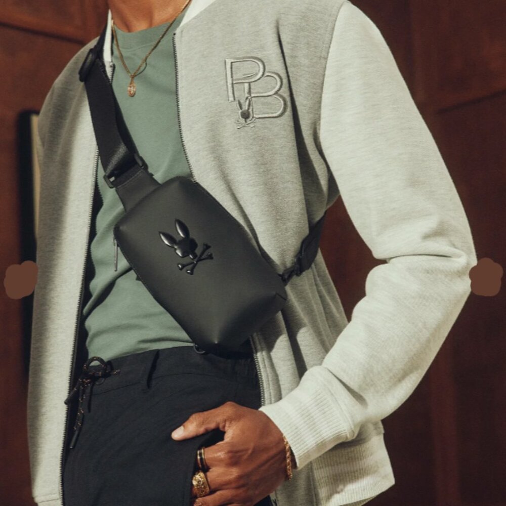 Pyscho bunny rubberized crossbody - Picture 2 of 2